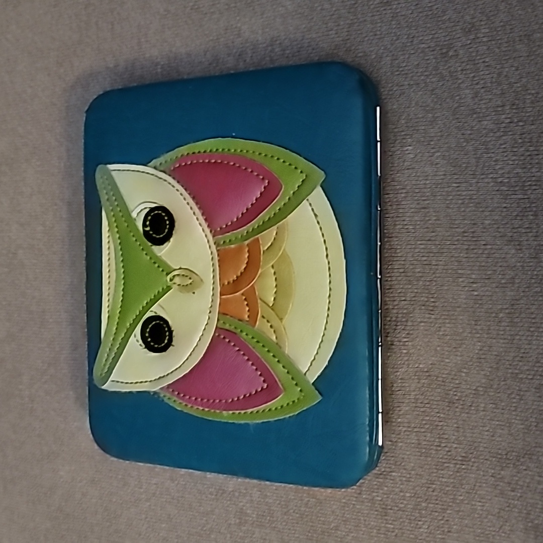 Brand New Owl Snap Wallet Must See 5 X 4